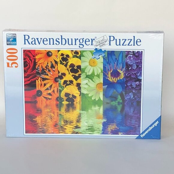 New sealed Ravensburger 500pcs Puzzle-Floral Reflections - Picture 11 of 16